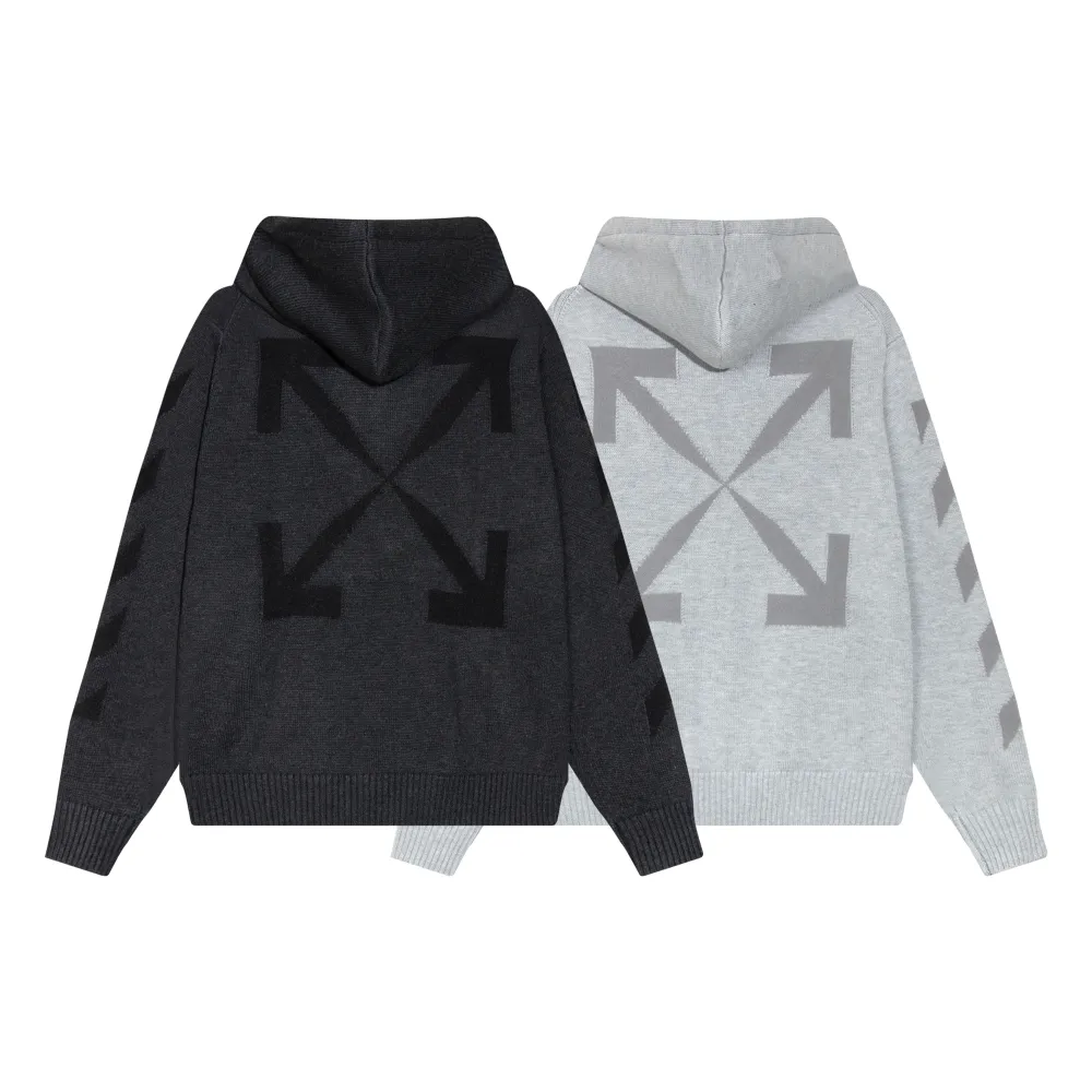 Top Quality OFF WHITE Hoodie Zebra Arrow 