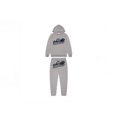Top Quality Trapstar Shooters Hoodie Tracksuit Grey Ice Flavours 01
