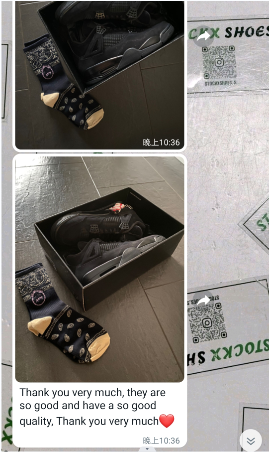  Pkgod Air Jordan 4 Retro Black Cat  