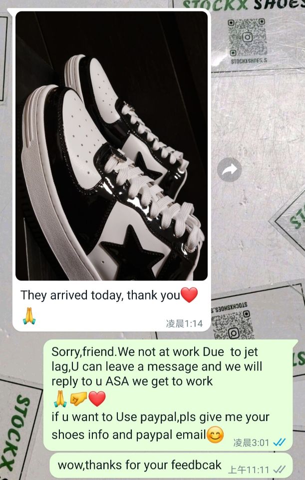 Pkgod Bape Sk8 Sta Low Black and white patent leather