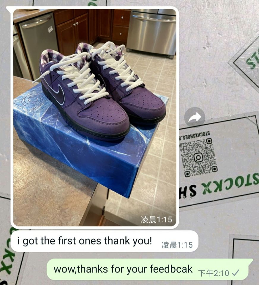 Pkgod Nike SB Dunk Low Pro OG QS Purple Lobster（Special Box)