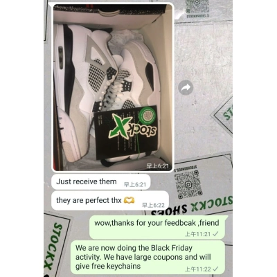 Pkgod Air Jordan 4 Retro Military Black   02