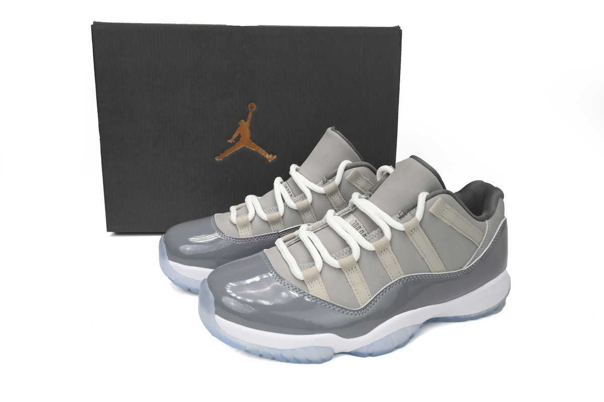    Pkgod Air Jordan 11 Retro Low Cool Grey 528895-003