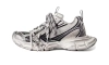 Balenciaga 10.0 White Black Silver(Distress) 734734 W3XL4 9710