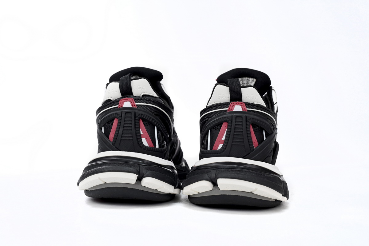 Balenciaga Track 2 Black Burgundy 568614 W2GN3 6000