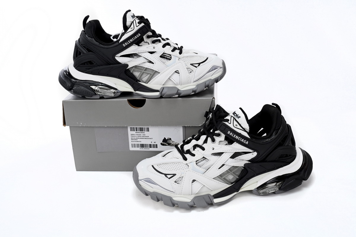 Balenciaga Track.2 Black White 568614 W2GN3 1090