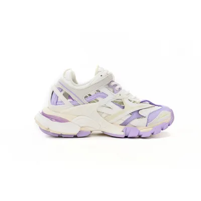 Zafa Wear Balenciaga Track.2 Purple White 568615 W3AE2 5711 02