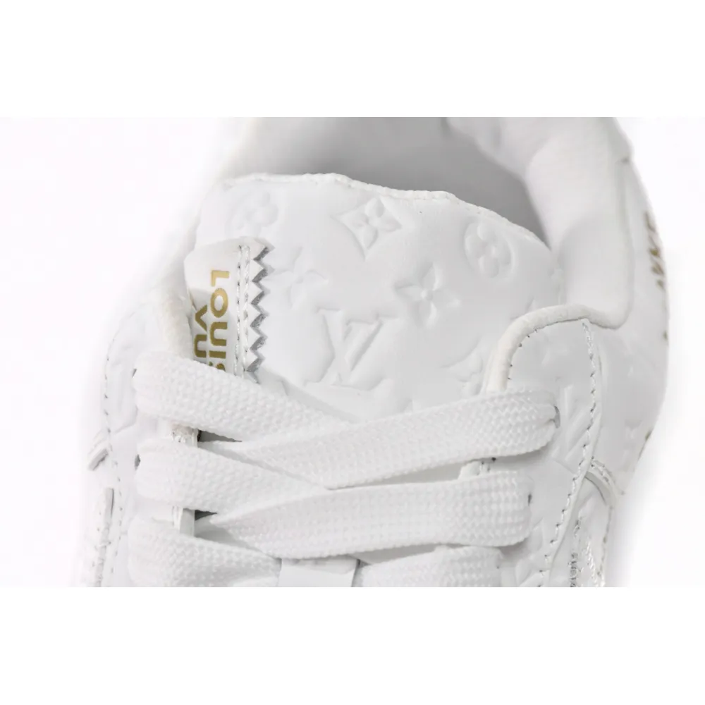 Louis Vuitton x Air Force 1 Trainer Sneaker White LK0221