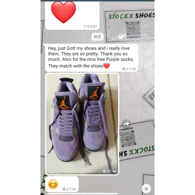 Pkgod Air Jordan 4 Retro Travis Scott Purple 02