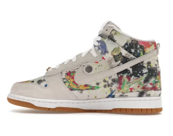     Nike SB Dunk High Supr Rammellzee FD8779-100