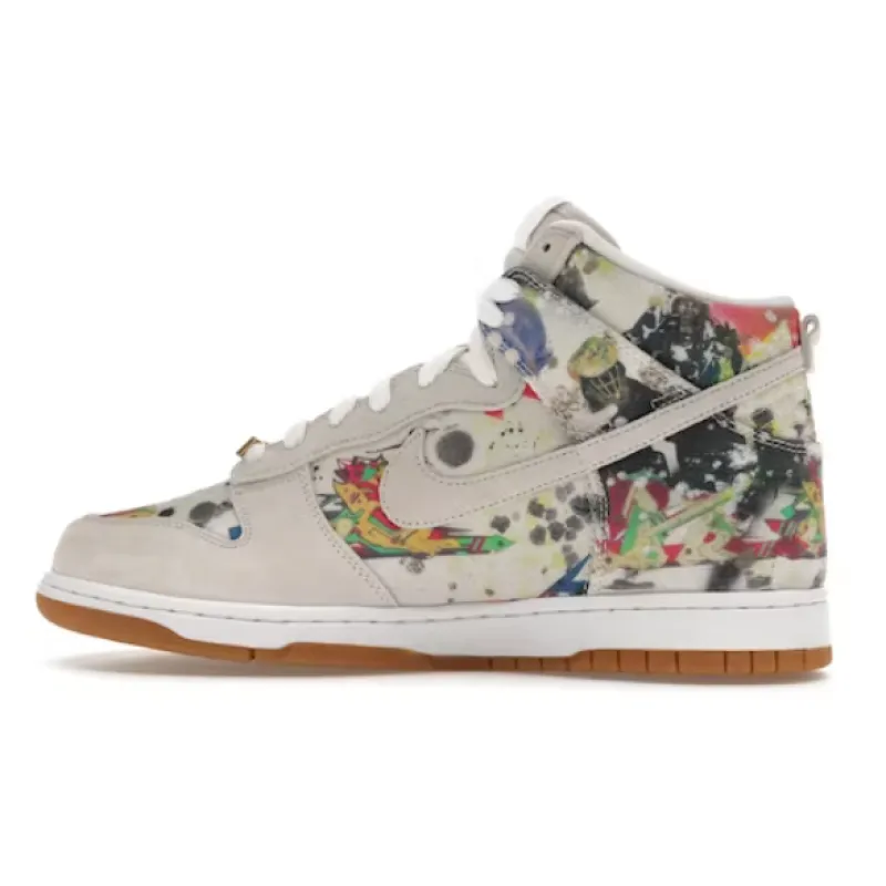 Pkgod Nike SB Dunk High Supr Rammellzee FD8779-100