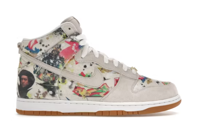     Nike SB Dunk High Supr Rammellzee FD8779-100