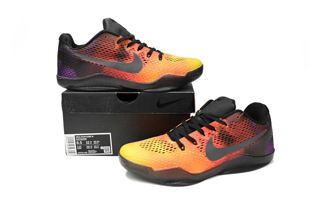    Nike Kobe 11 Sunset 836184-805