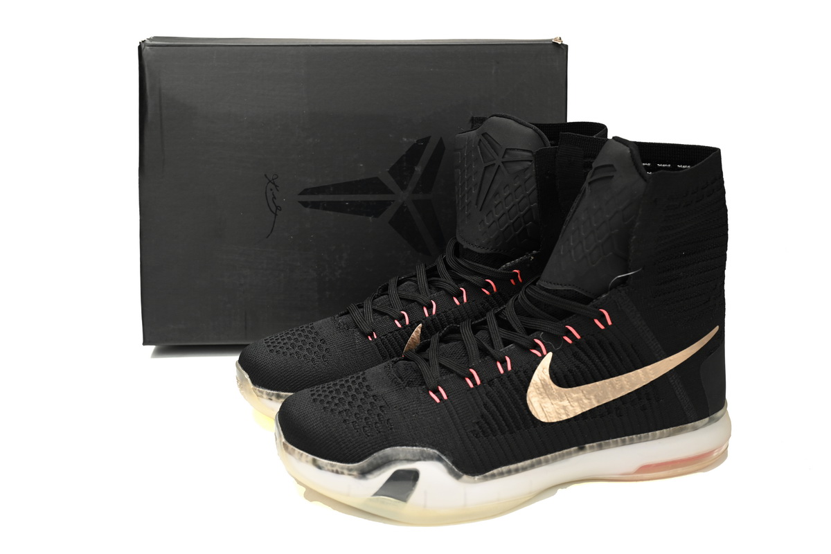    Nike Kobe 10 Elite Elite High Rose Gold Pack 718763-091