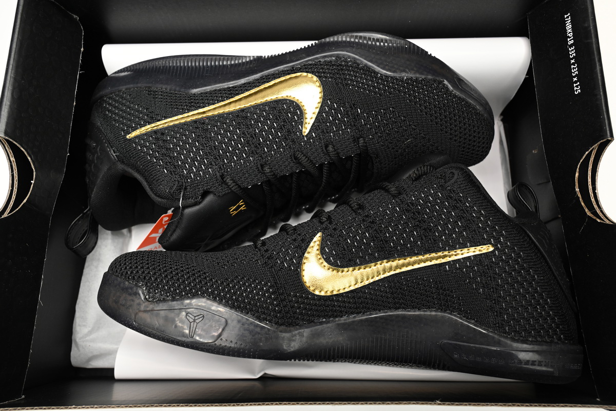    Nike Kobe 11 Elite Low Black Mamba Collection Fade to Black 869459-001