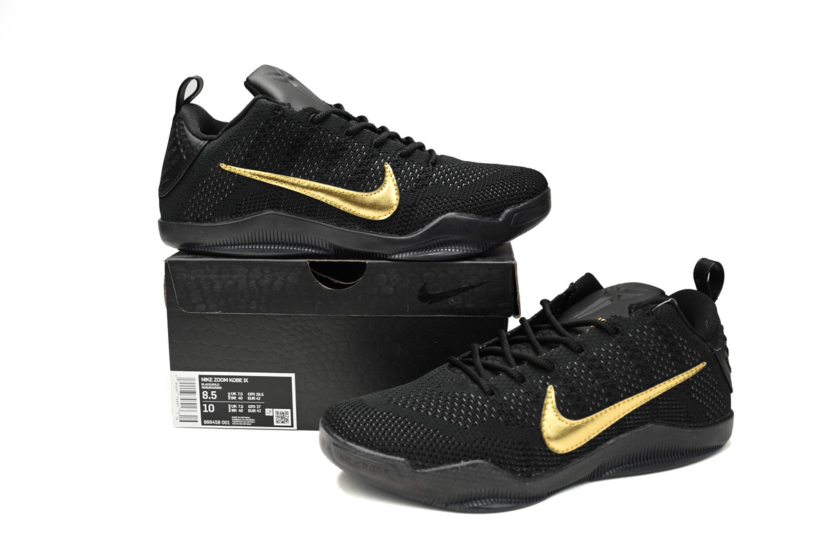    Nike Kobe 11 Elite Low Black Mamba Collection Fade to Black 869459-001