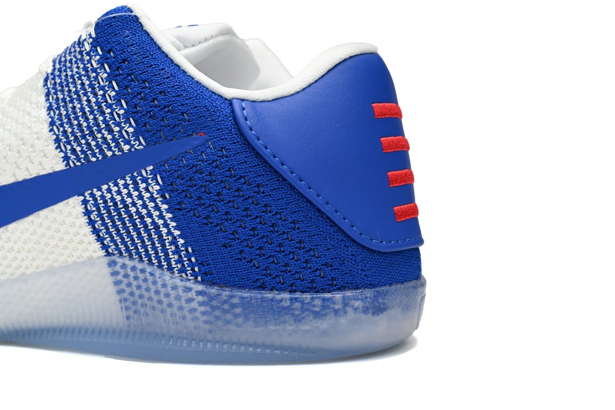    Nike Zoom Kobe 11 White Blue 822675-185