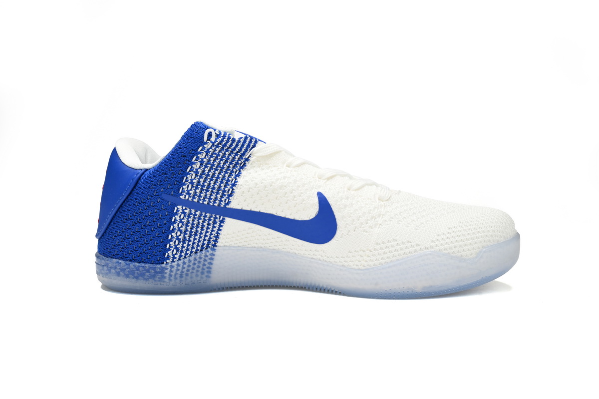    Nike Zoom Kobe 11 White Blue 822675-185