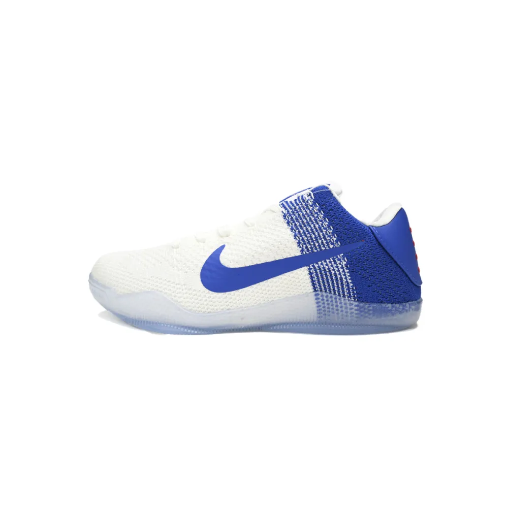 Nike Zoom Kobe 11 White Blue 822675-185