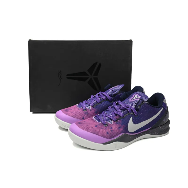 Nike Kobe 8 Playoffs Purple Platinum 555035-500