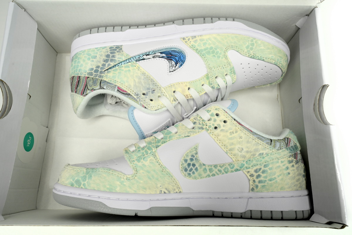    Pkgod Nike Dunk Low Crown Prince Ao Bingsan DV0831-101（Special Box)