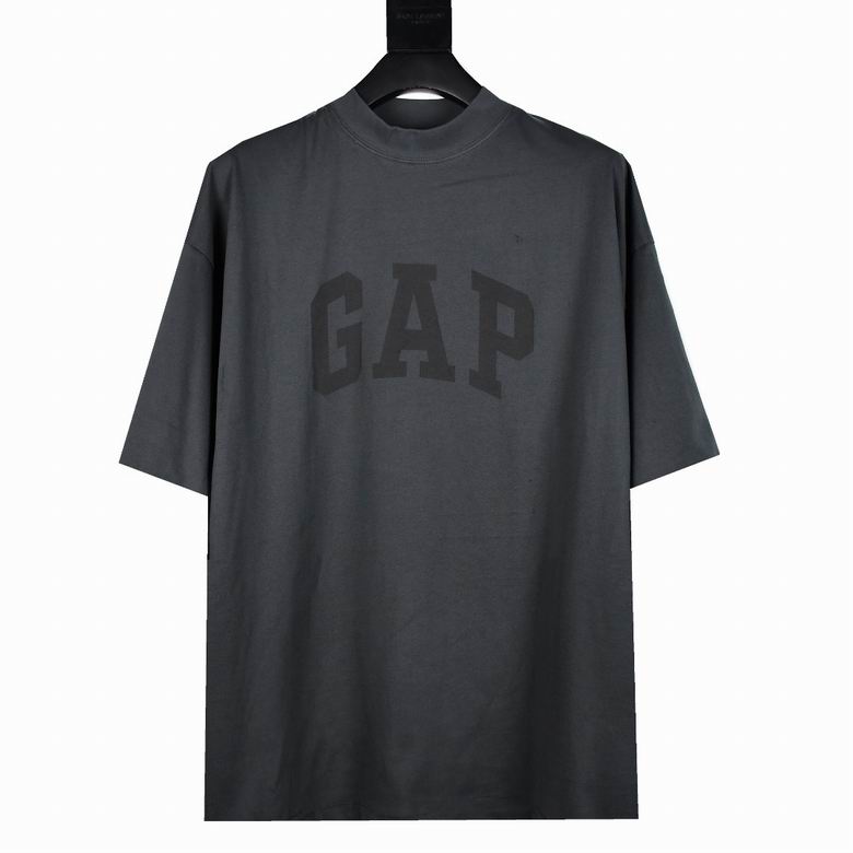 Yeezy Gap Engineered by Balenciaga Dove 3/4 Sleeve T-shirt Grey /Black/Brown/white 2dtn01