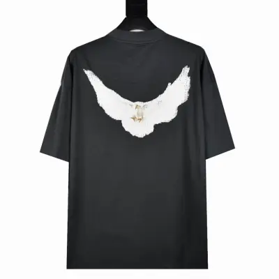Yeezy Gap Engineered by Balenciaga Dove 3/4 Sleeve T-shirt Grey /Black/Brown/white 2dtn01 02