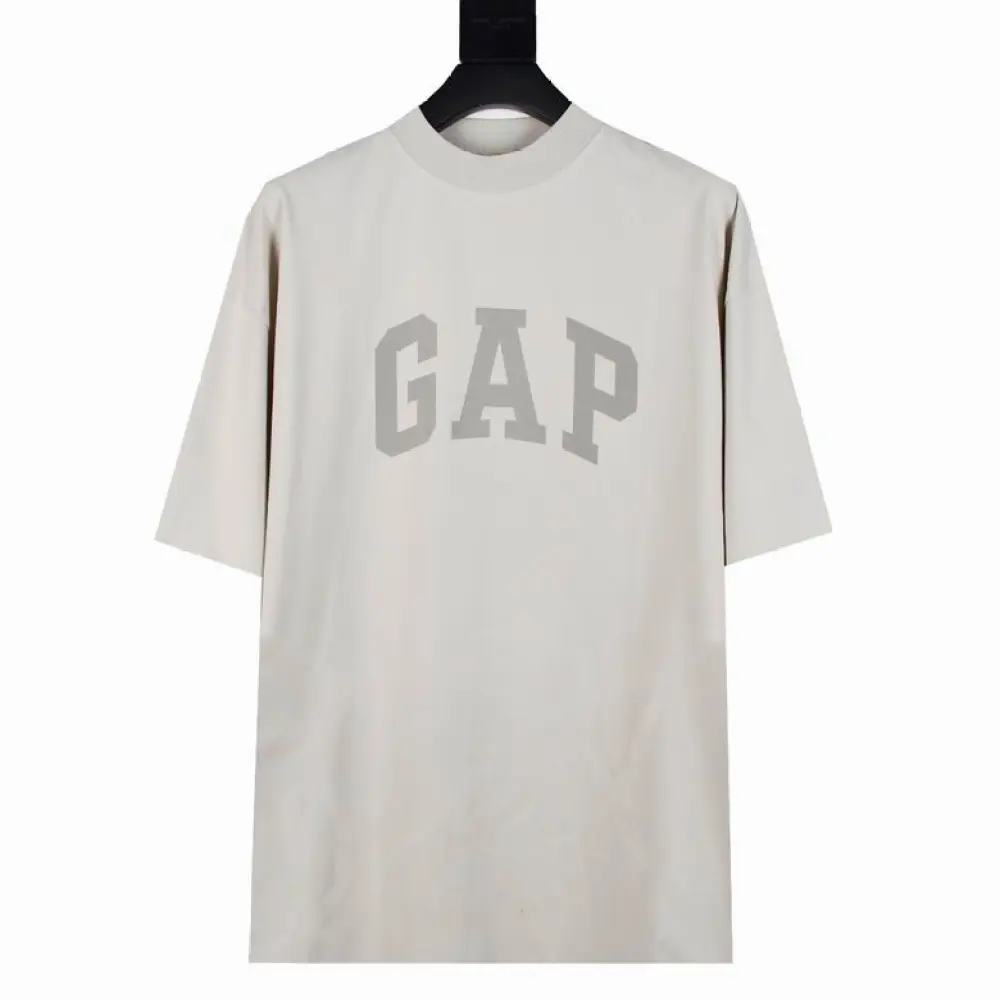 Yeezy Gap Engineered by Balenciaga Dove 3/4 Sleeve T-shirt Grey /Black/Brown/white 2dtn01