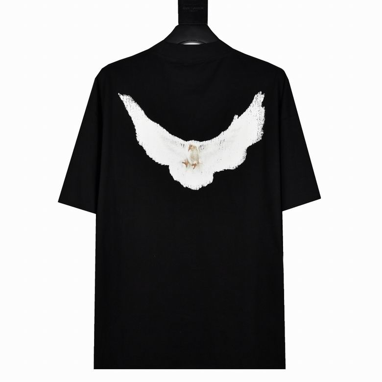 Yeezy Gap Engineered by Balenciaga Dove 3/4 Sleeve T-shirt Grey /Black/Brown/white 2dtn01