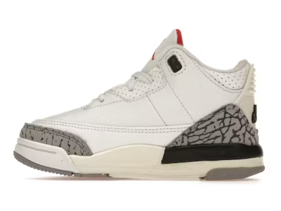 Air Jordan 3 Retro White Cement Reimagined (Kids)