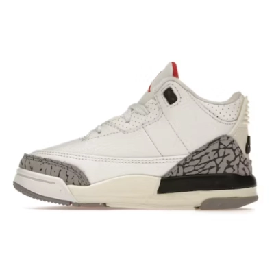 Air Jordan 3 Retro White Cement Reimagined (Kids) 01