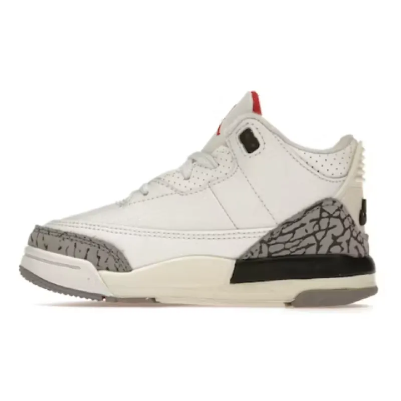 Air Jordan 3 Retro White Cement Reimagined (Kids)