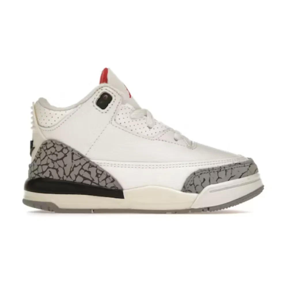 Air Jordan 3 Retro White Cement Reimagined (Kids)