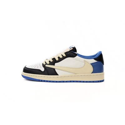 Jordan 1 Retro Low OG SP Fragment x Travis Scott（Kids） 01
