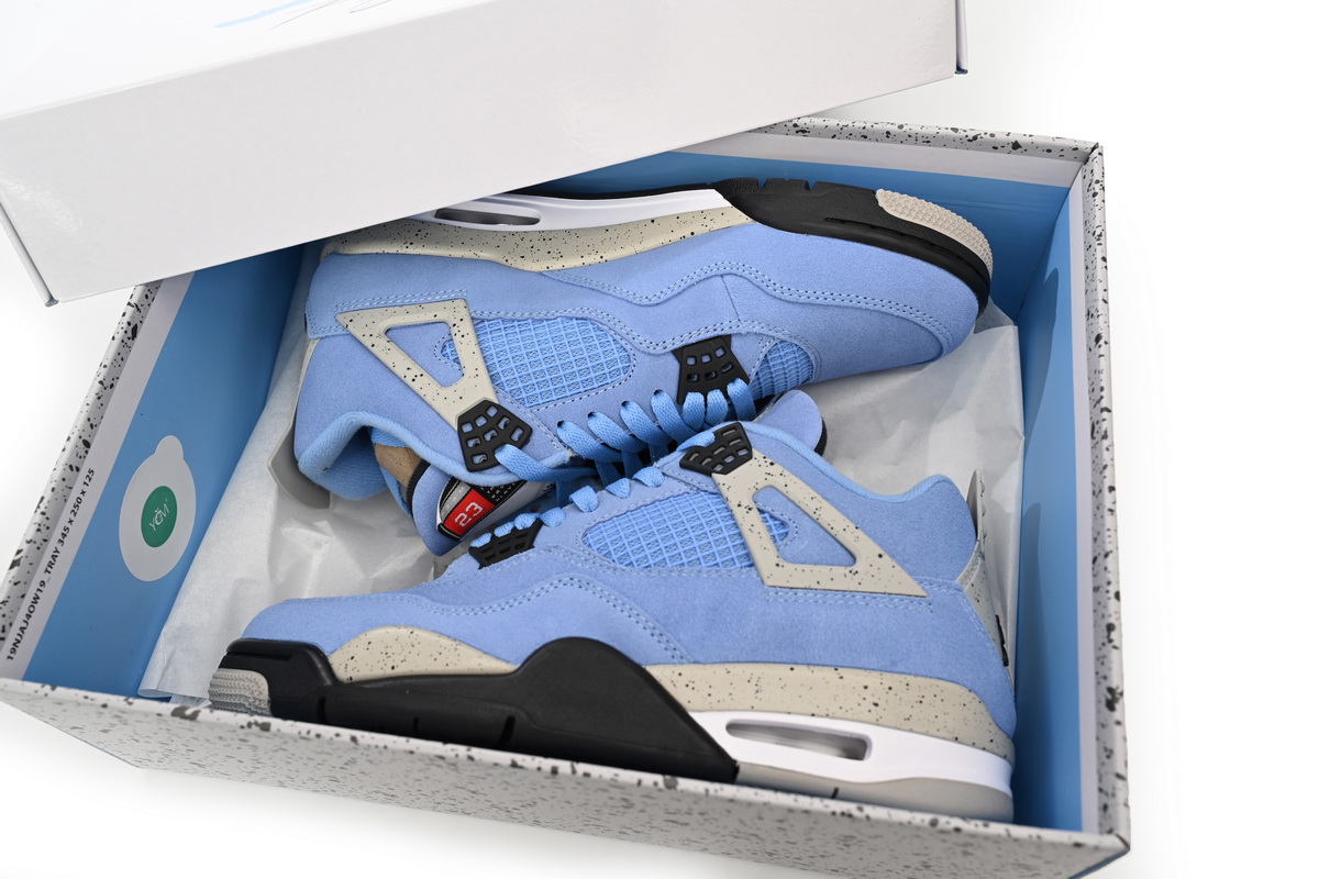  Pkgod Air Jordan 4 Retro University Blue  