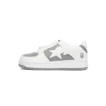A Bathing Ape Bape Sta Low Grey White OZXSH W291 328