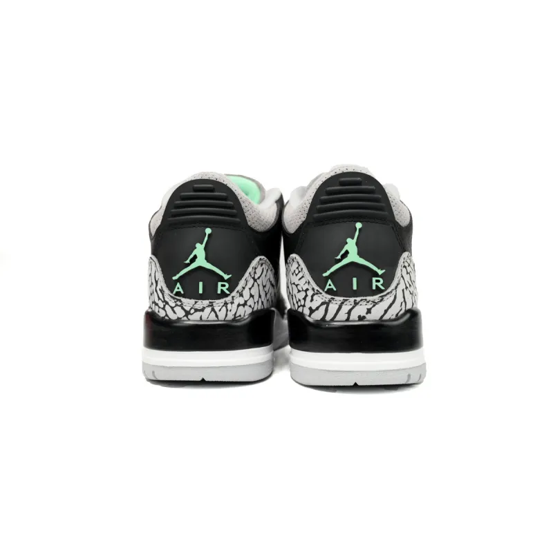 Pkgod Air Jordan 3 Retro Green Glow