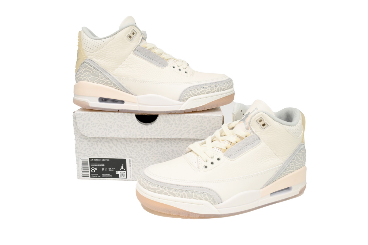     Jordan 3 Retro Craft Ivory FJ9479-100