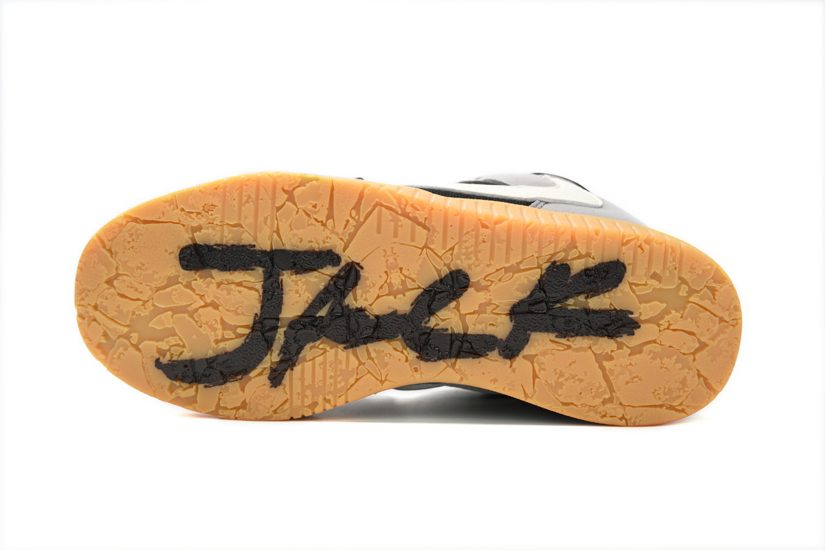    Air Travis Scott x Jordan Cut The Check Nice Kicks Black Gray Brown FZ8117-104