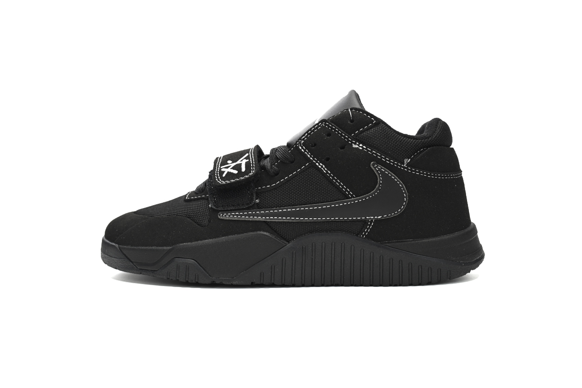    Travis Scott x Jordan Cut The Check Nice Kicks Black Knight FZ8117-010