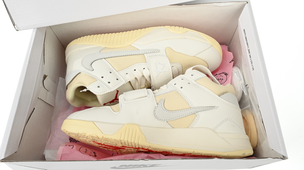    Travis Scott x Jordan Cut The Check Nice Kicks White FZ8117-401