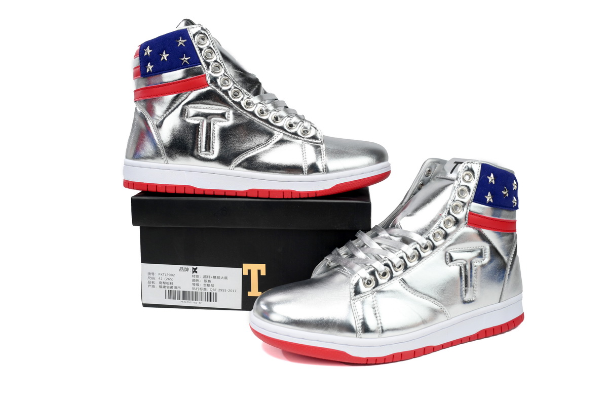    The Never Surrender High -Tops Sliver