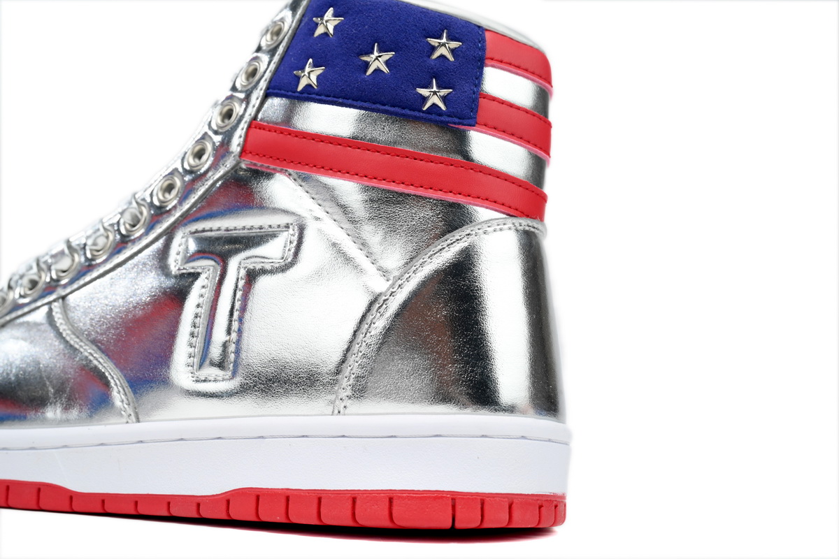    The Never Surrender High -Tops Sliver