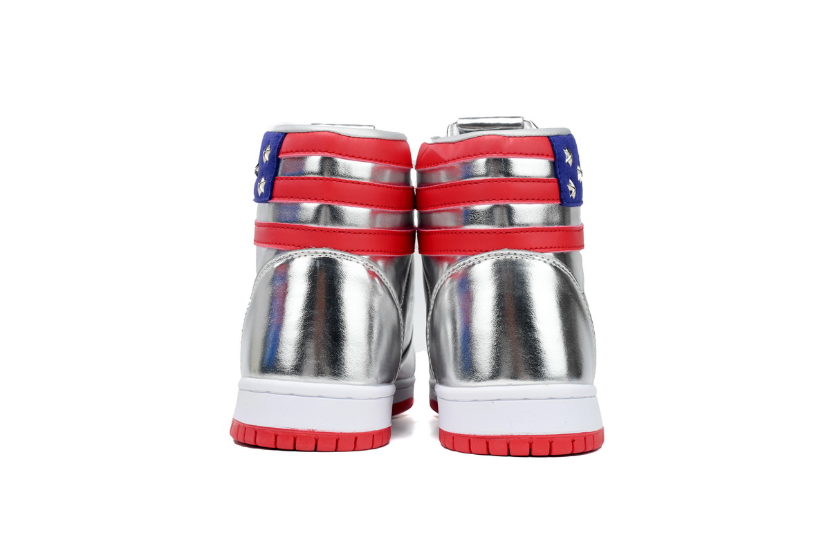    The Never Surrender High -Tops Sliver