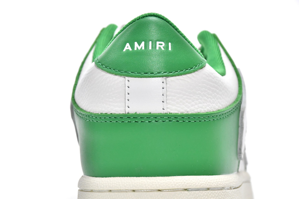     AMIRI Skel Panelled Top Low Green