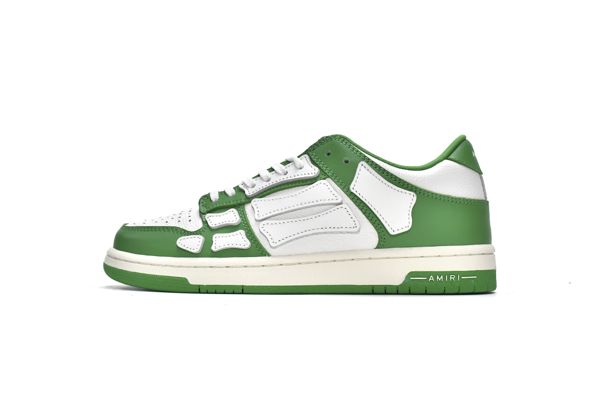     AMIRI Skel Panelled Top Low Green