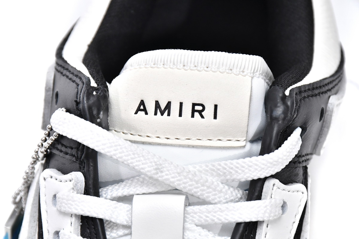 Pkgod | Perfect Kicks SneakerAMIRI Skel Top Low White Black MFS002-004 ...