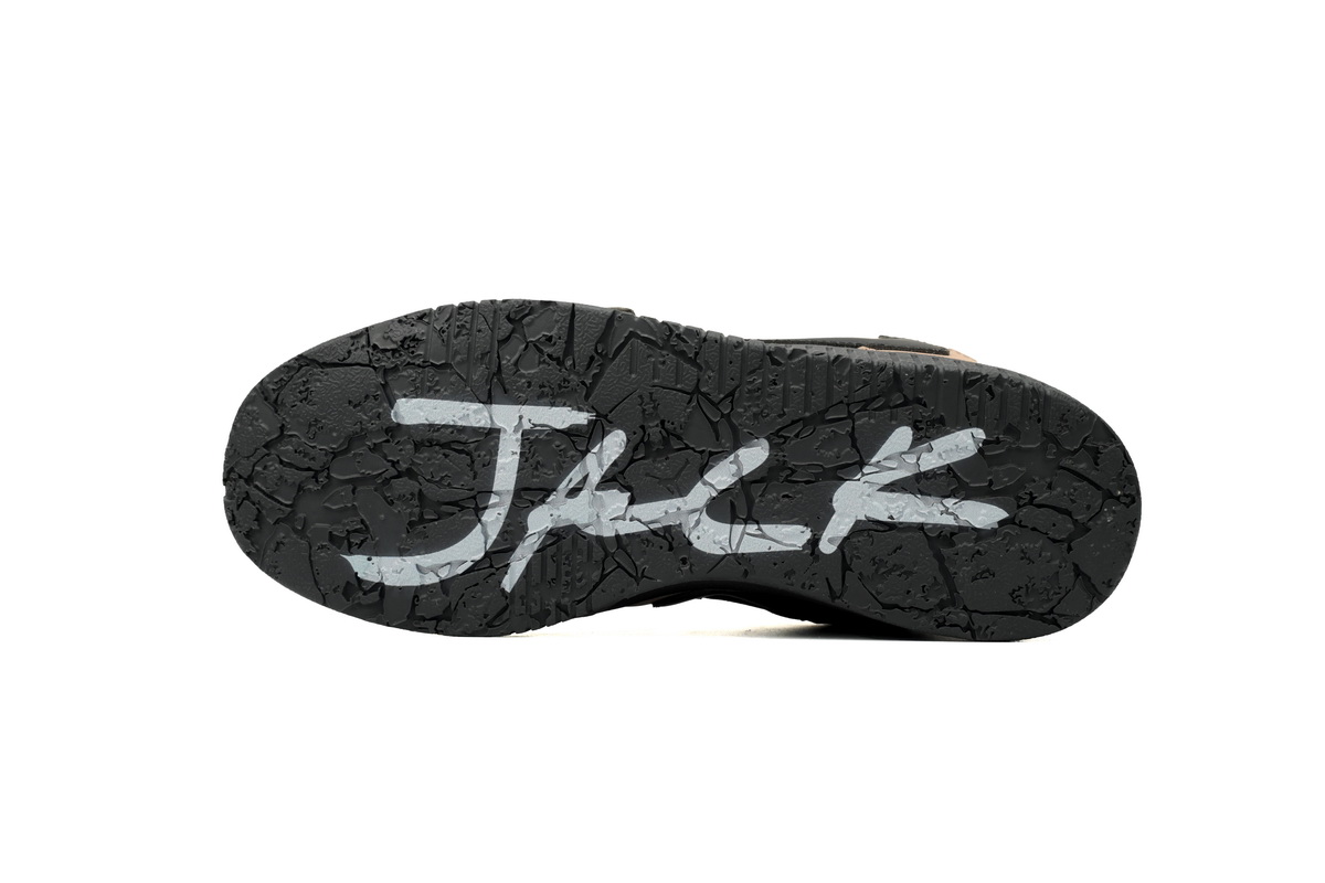 Air Travis Scott x Air Jordan Cut The Check Brown Black FZ8117-214