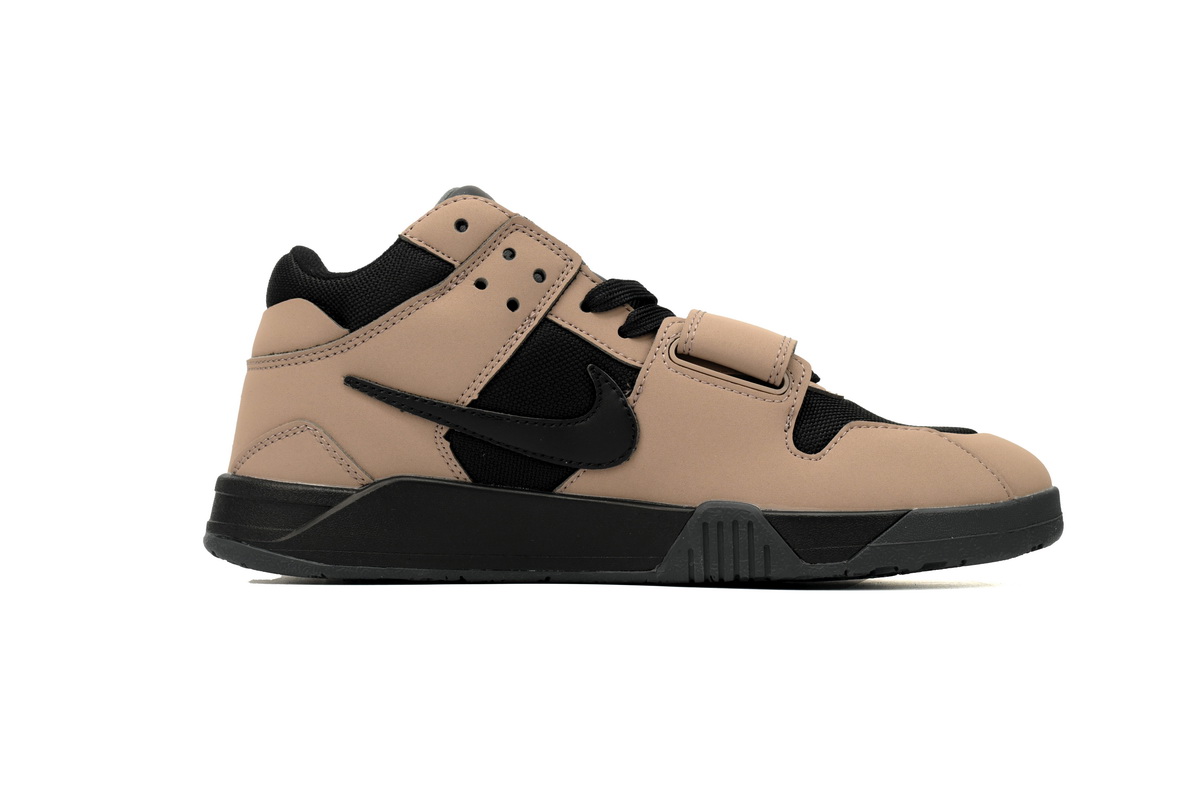 Air Travis Scott x Air Jordan Cut The Check Brown Black FZ8117-214