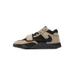 Air Travis Scott x Air Jordan Cut The Check Brown Black FZ8117-214